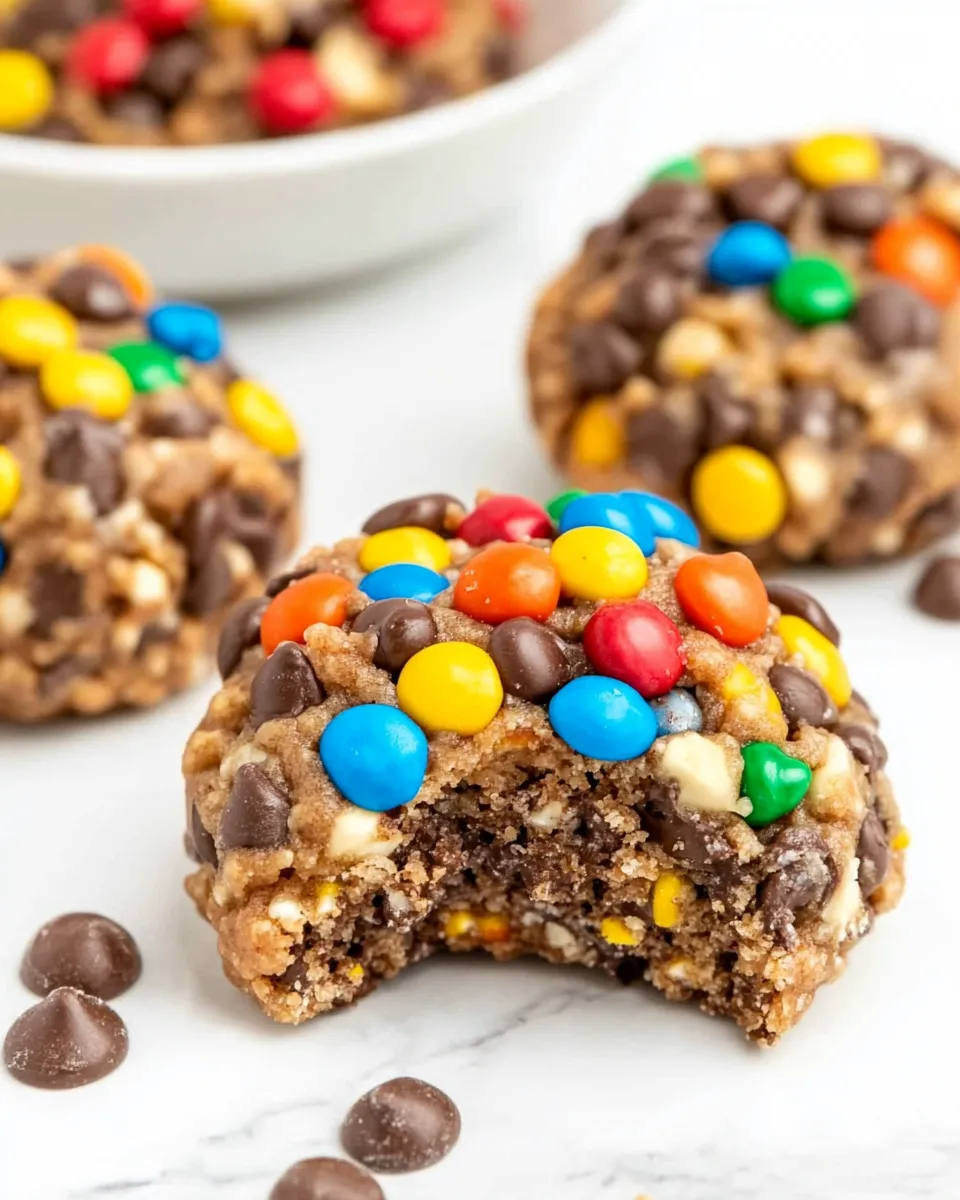Easy No Bake Monster Cookies recipe photo