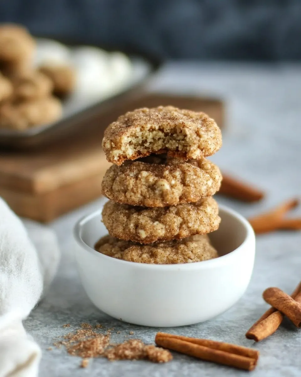 Homemade No Bake Snickerdoodle Cookies recipe photo