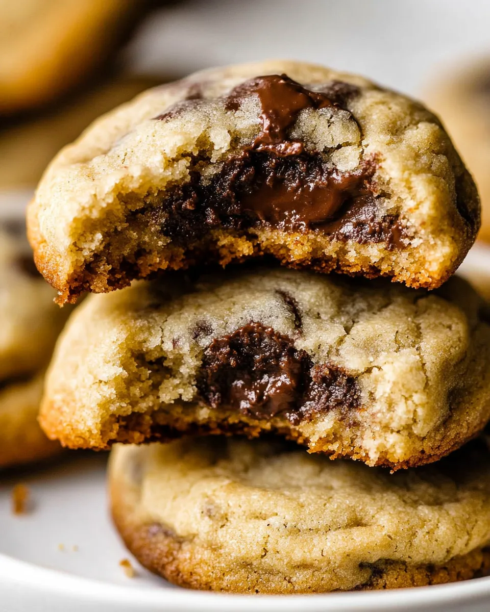 Classic Nutella Stuffed Cookies recipe photo