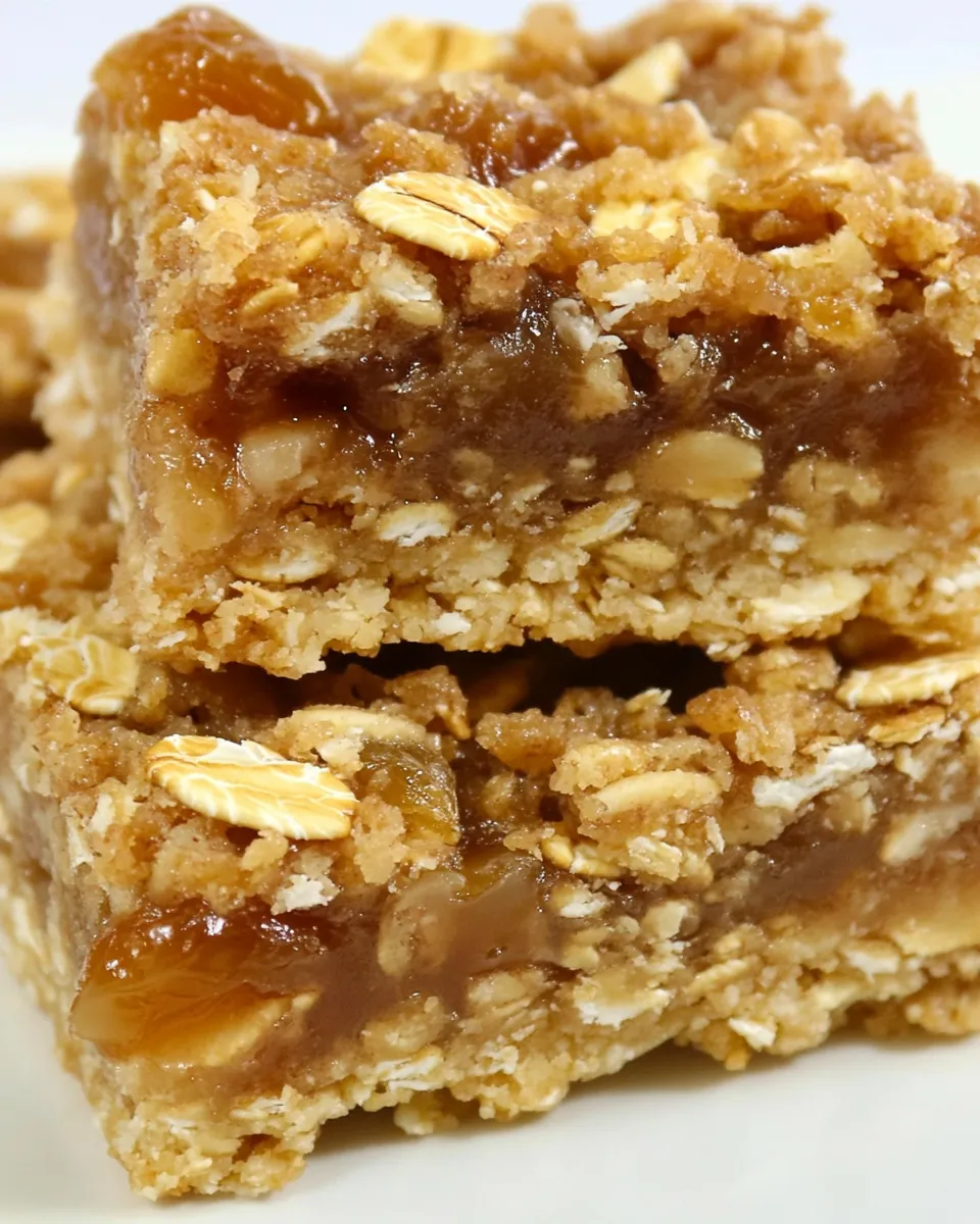 Easy Oat-Date Bars recipe photo