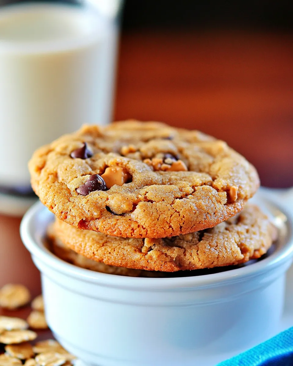 Classic Oatmeal-Peanut Butter Chip Cookies image