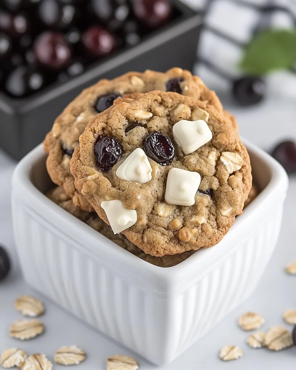 Classic Oatmeal Cherry Cookies image