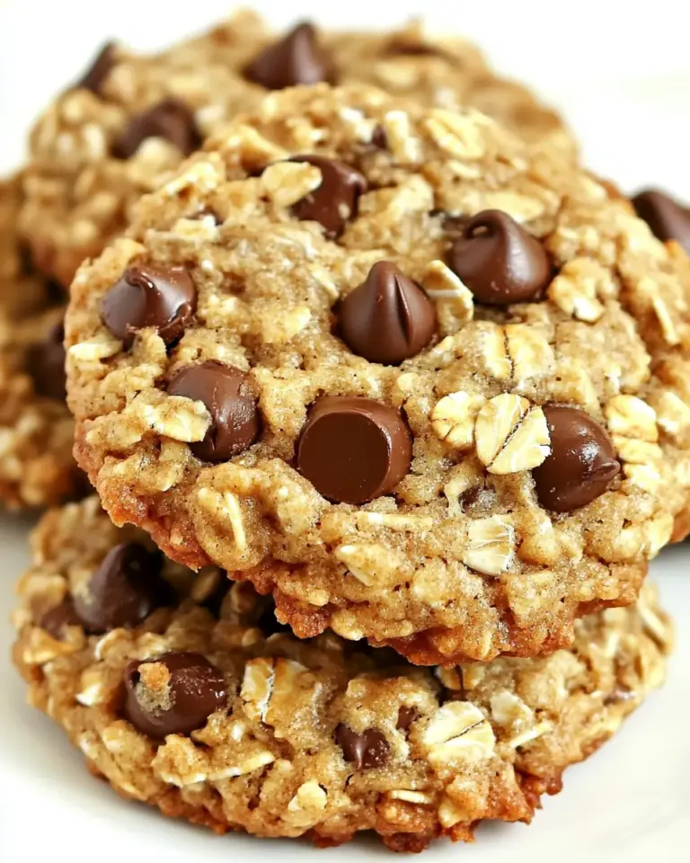 Homemade Oatmeal Chocolate Chip Cookies Recipe photo
