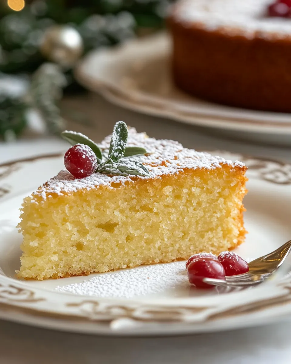 Homemade Olive Oil Cake photo