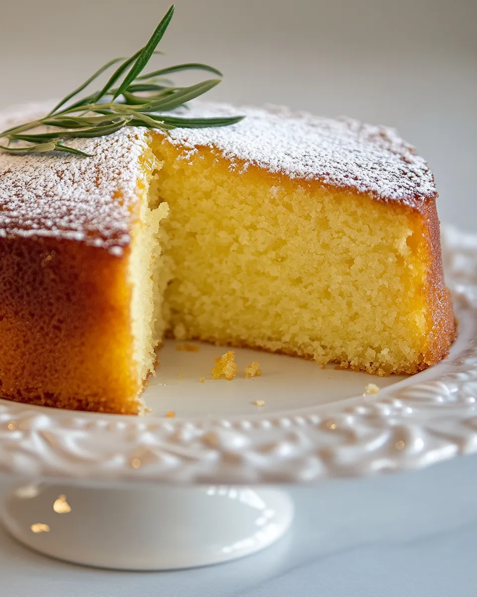 Easy Olive Oil Cake dish photo