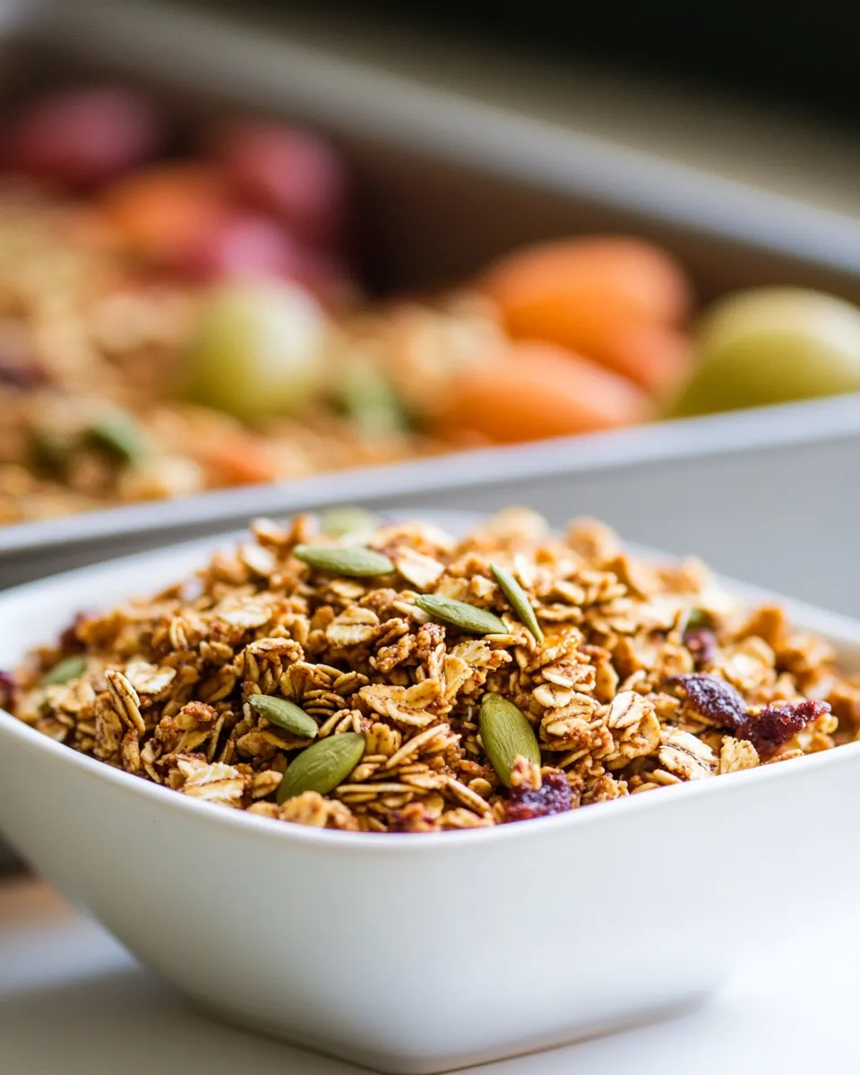 Easy Olive Oil Granola recipe photo
