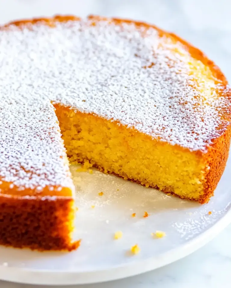 Homemade Olive Oil Orange Cake photo