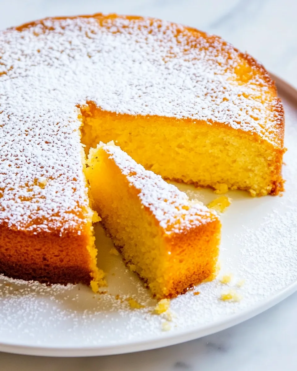 Delicious Olive Oil Orange Cake image