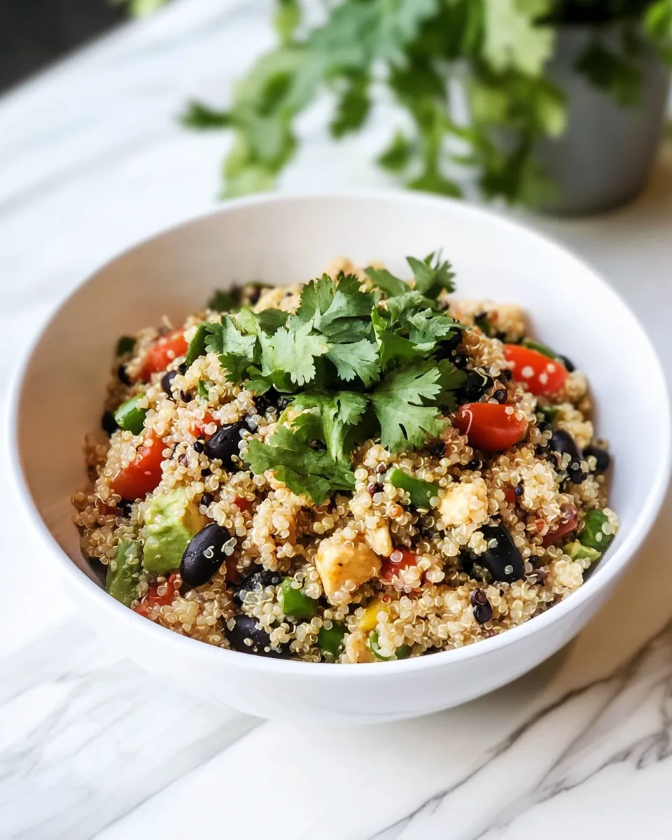 Healthy One-Pot Tex Mex Quinoa (30 Minute Meal!) recipe photo