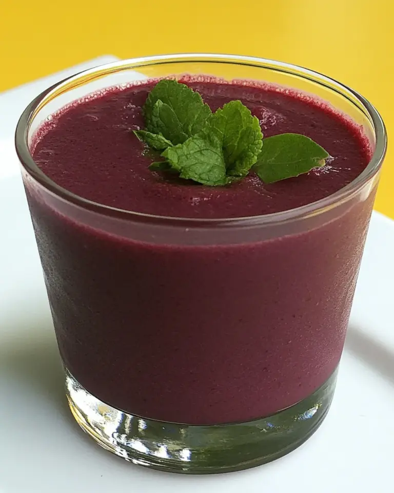 Homemade Orange and Beet Smoothie photo