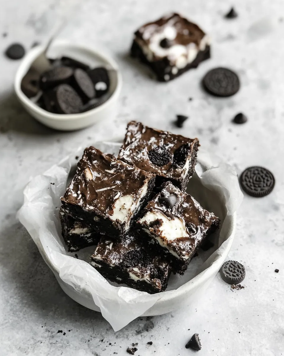 Classic Oreo Bars dish photo