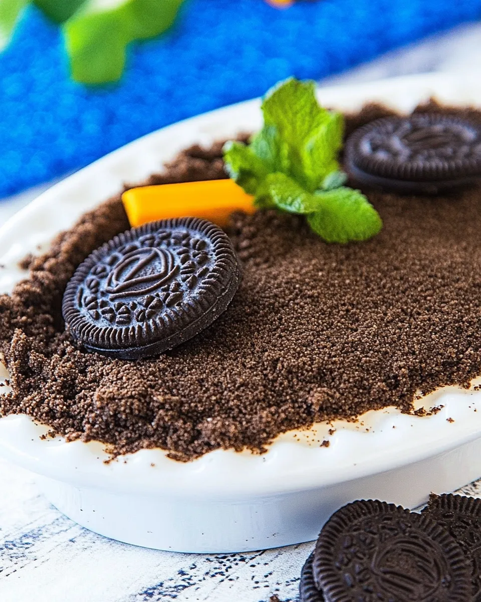 Delicious Oreo Dirt Pie Recipe dish photo