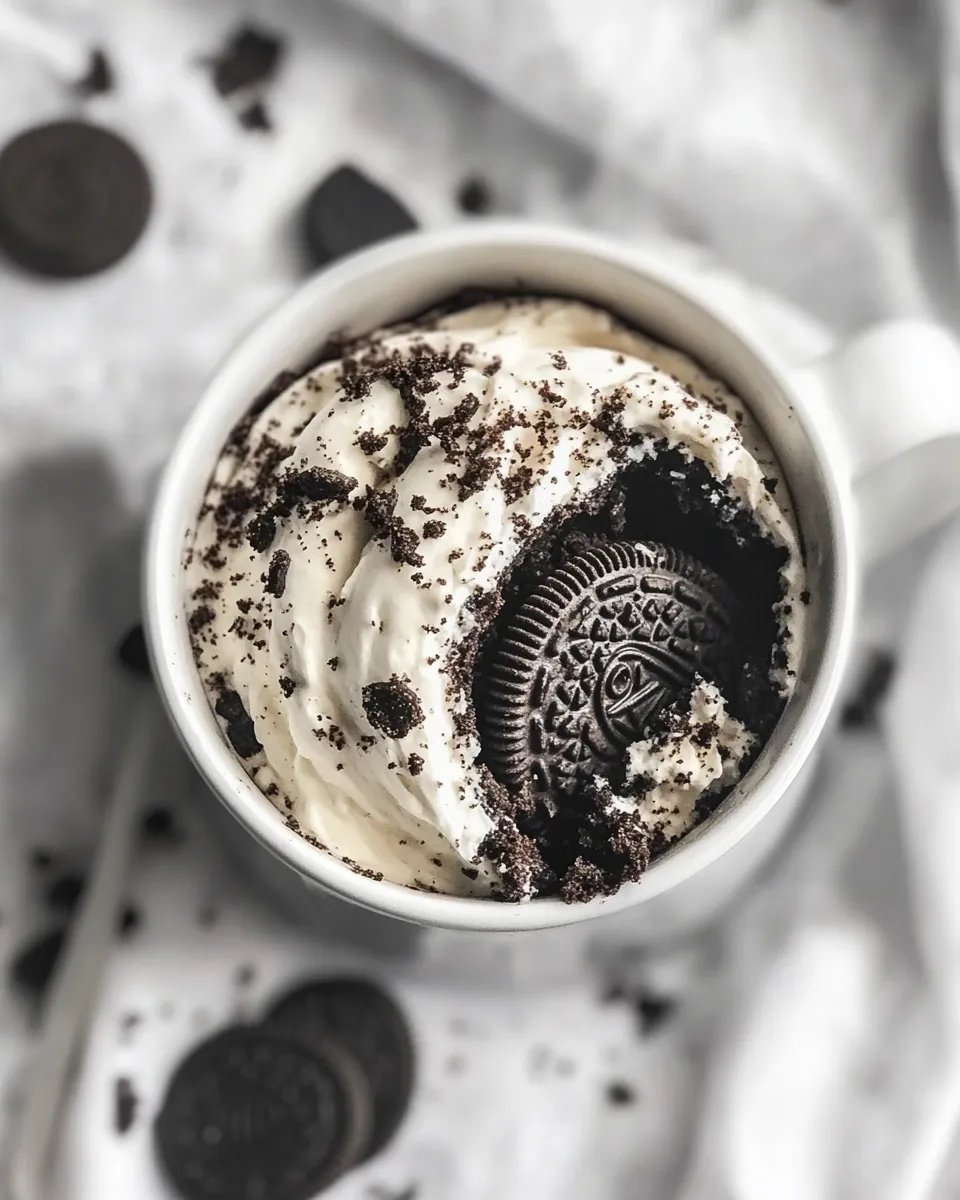 Delicious Oreo Mug Cake image
