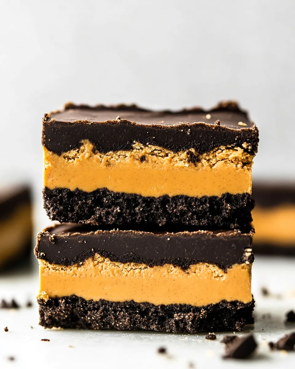 Easy Oreo Peanut Butter Bars recipe photo
