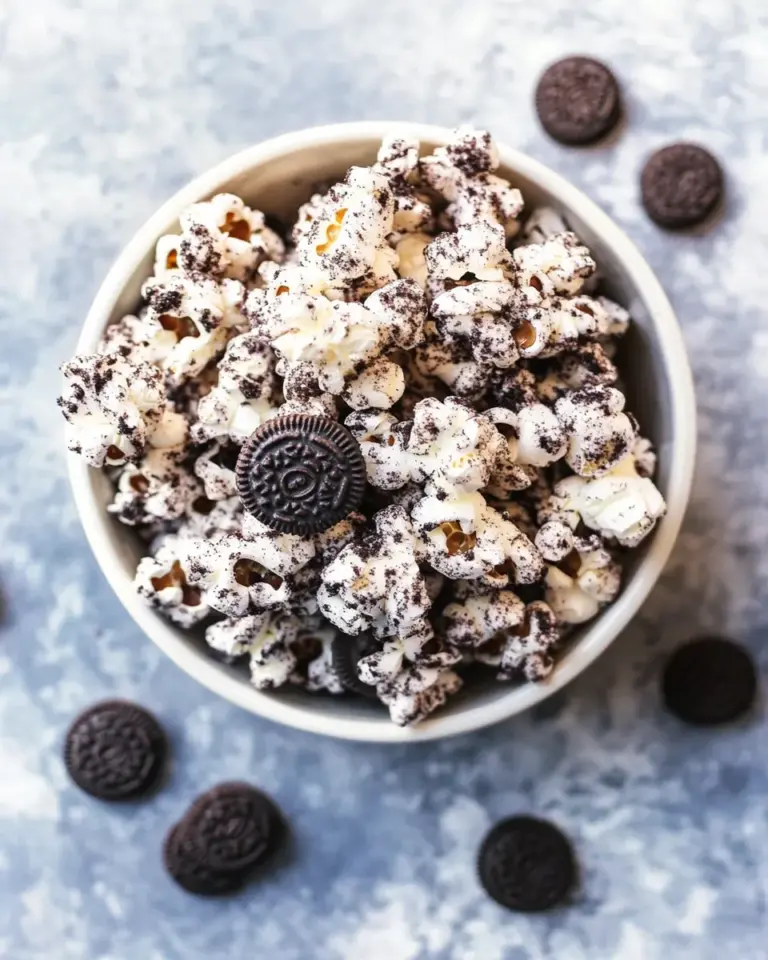 Homemade Oreo Popcorn photo