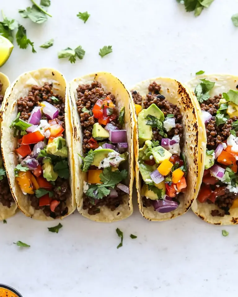 Healthy Our Favorite Weeknight Ground Beef Tacos. recipe photo