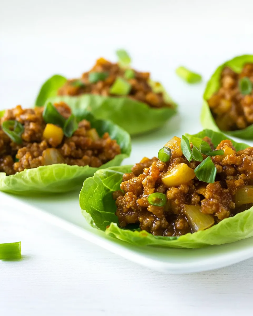 Classic PF Chang Lettuce Wrap Recipe image