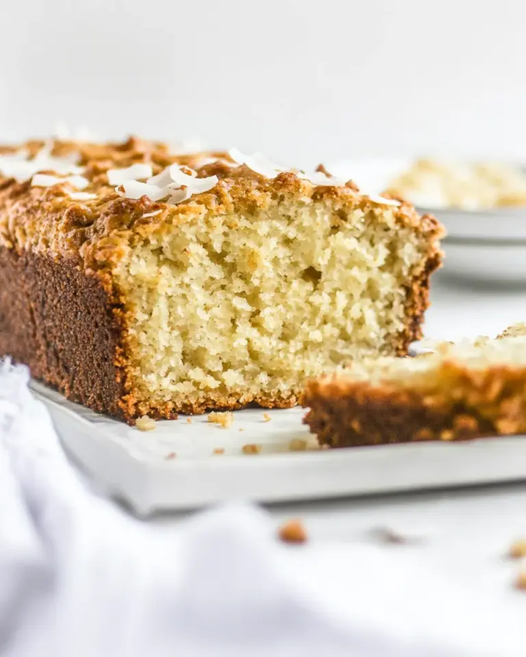 Homemade Paleo Pineapple Bread With Coconut photo
