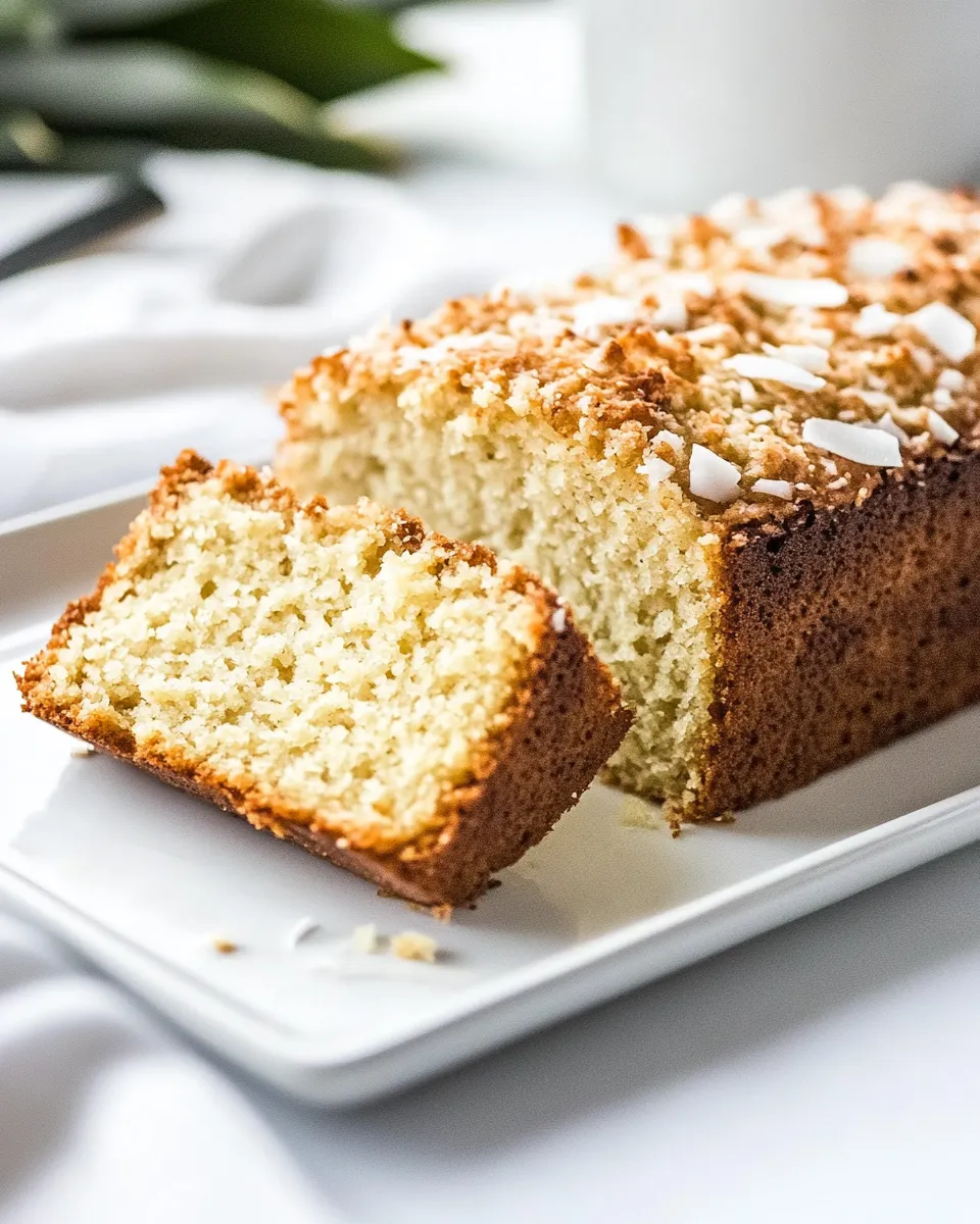 Classic Paleo Pineapple Bread With Coconut image
