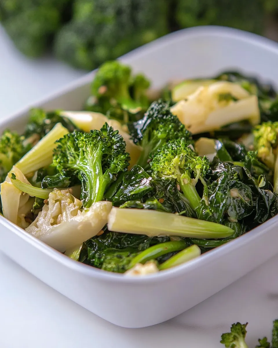 Delicious Panda Express Super Greens (Copycat Recipe) food shot