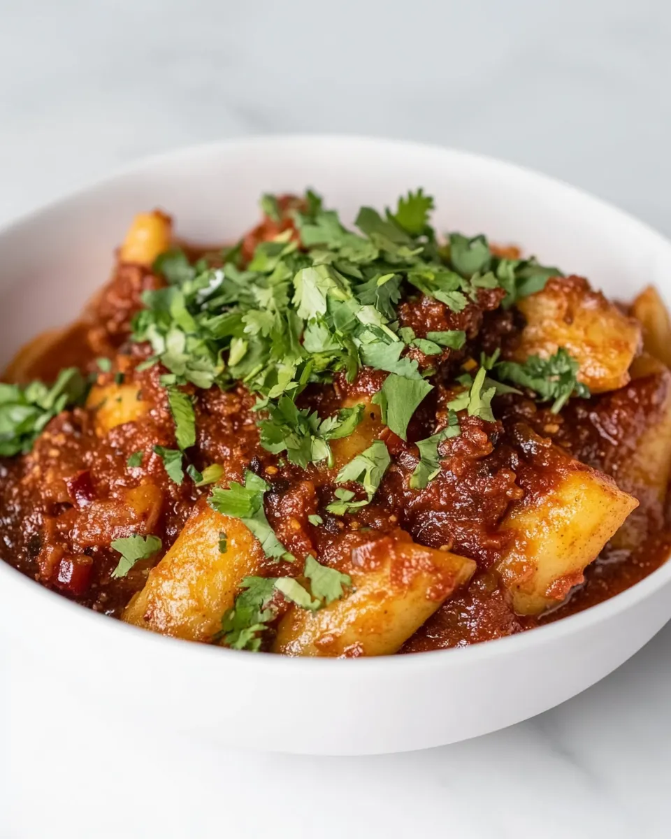 Easy Papas Con Chile recipe photo