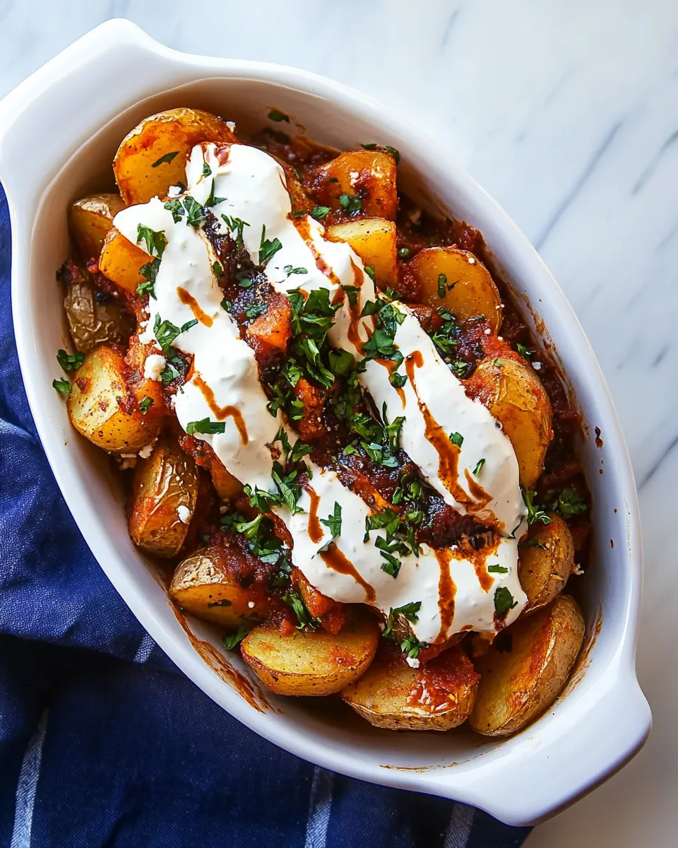 Delicious Patatas Bravas Recipe dish photo