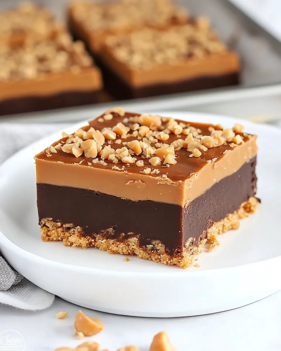 Classic Peanut Butter Bars Recipe image