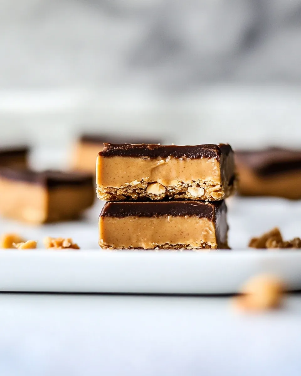 Delicious Peanut Butter Crunch Candy shot