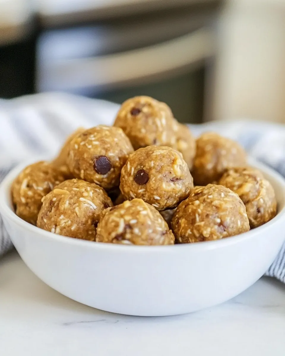Easy Peanut Butter Energy Balls recipe photo