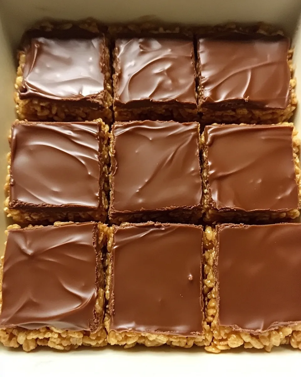 Homemade Peanut Butter Rice Crispy Treats photo