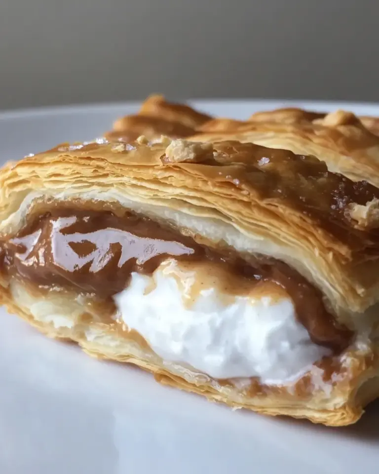 Homemade Peanut Butter SMores Turnovers photo
