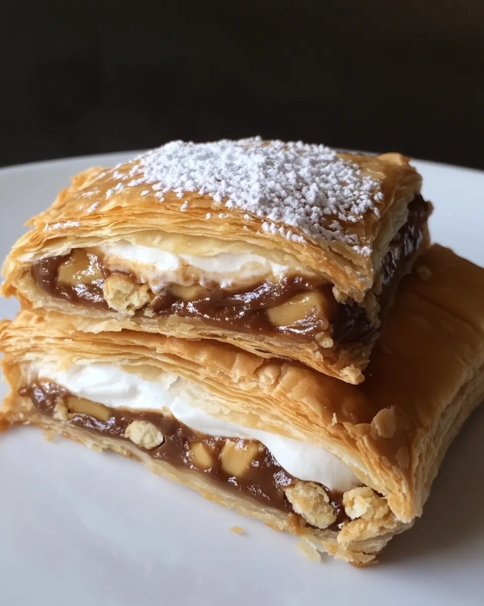 Classic Peanut Butter SMores Turnovers image