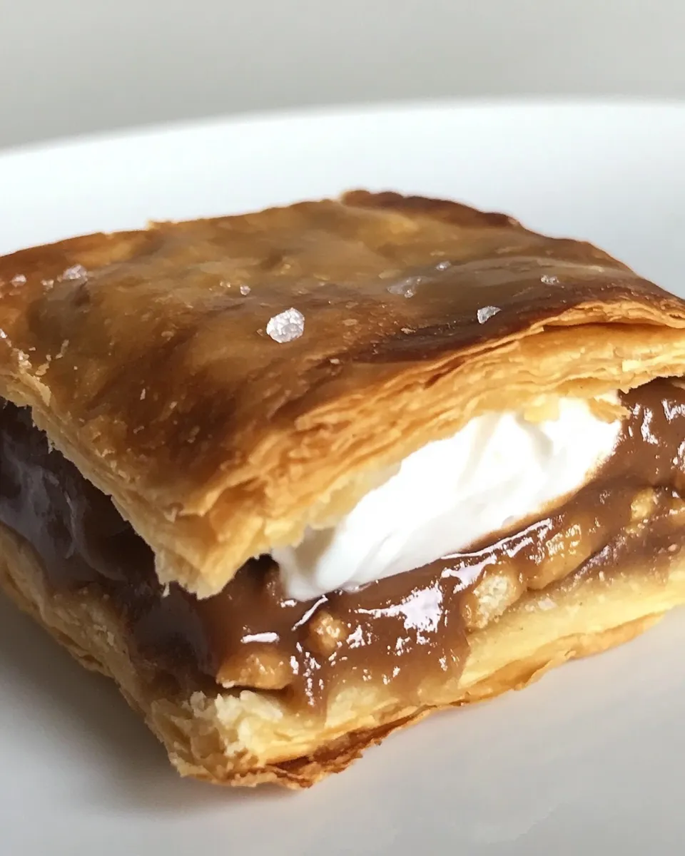 Easy Peanut Butter SMores Turnovers recipe photo