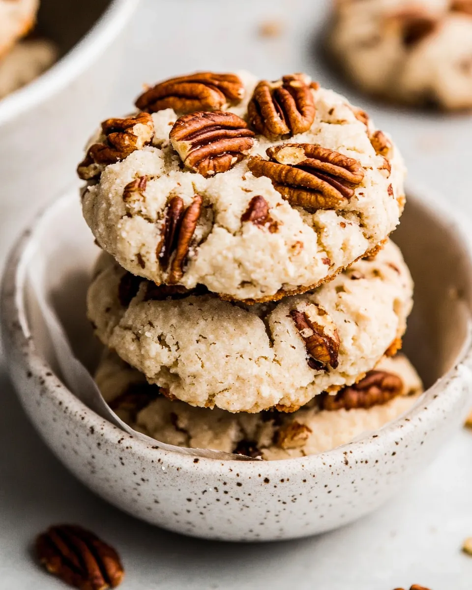 Delicious Pecan Sandies shot