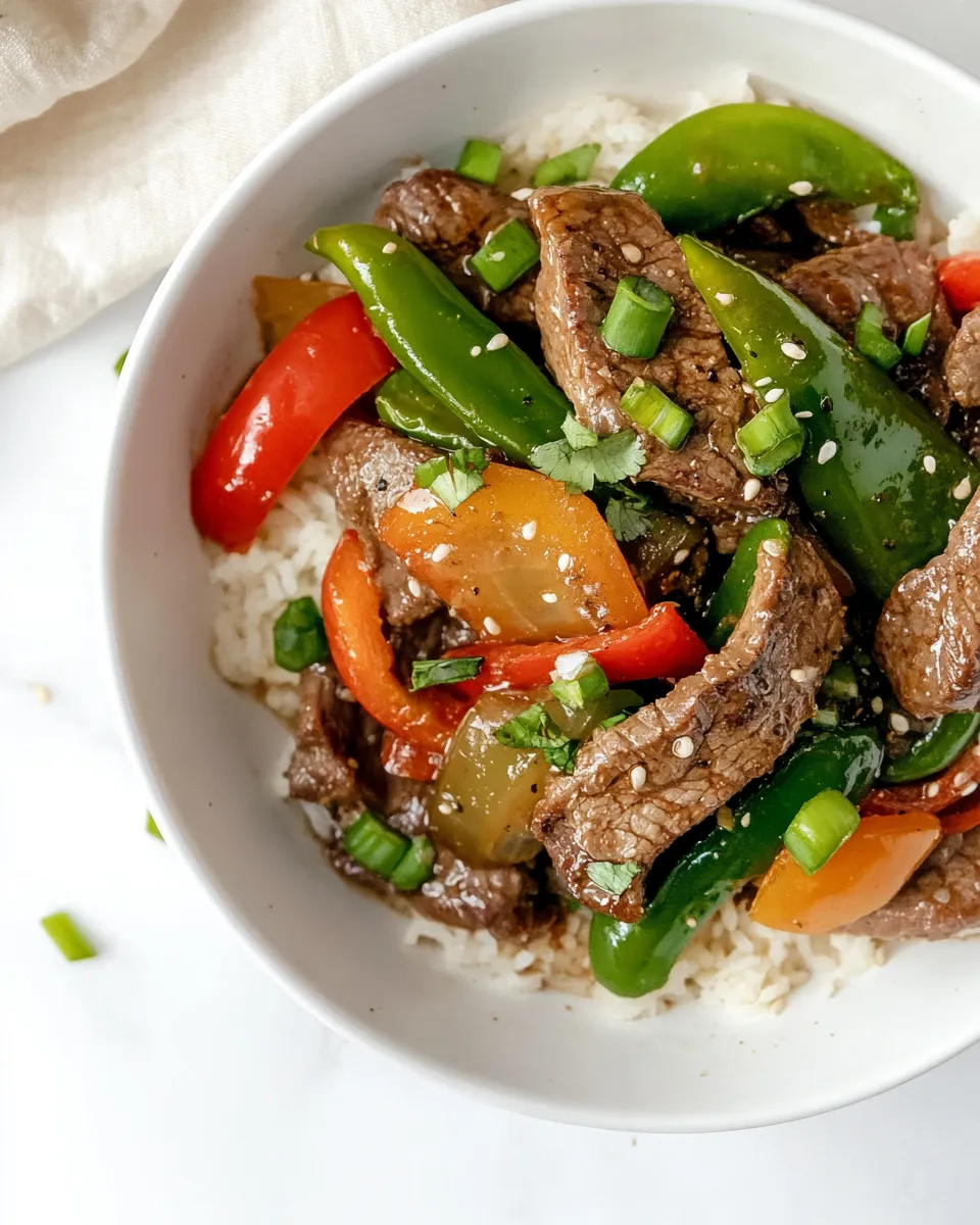Easy Pepper Steak recipe photo
