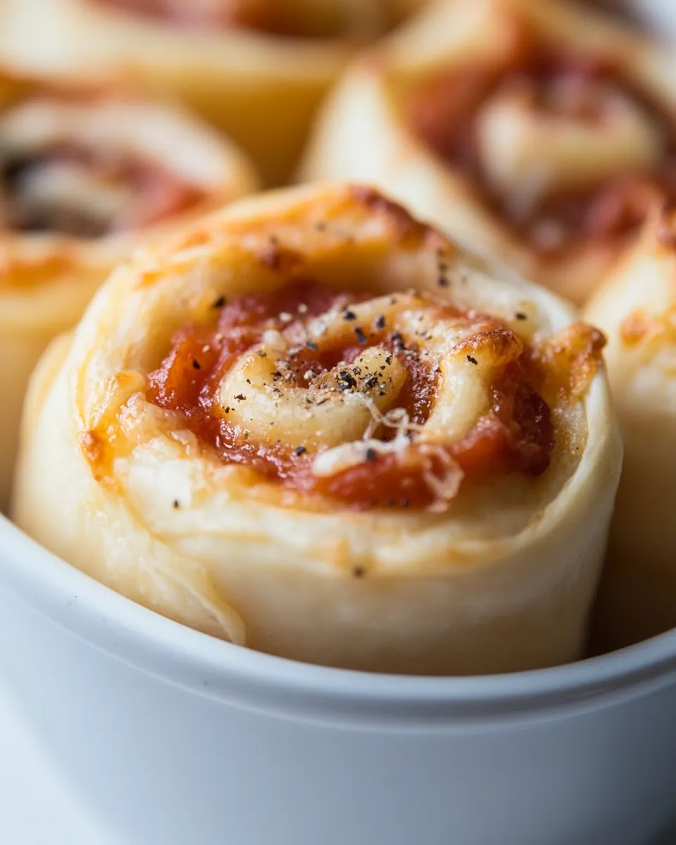 Easy Pepperoni Pizza Rolls Recipe shot