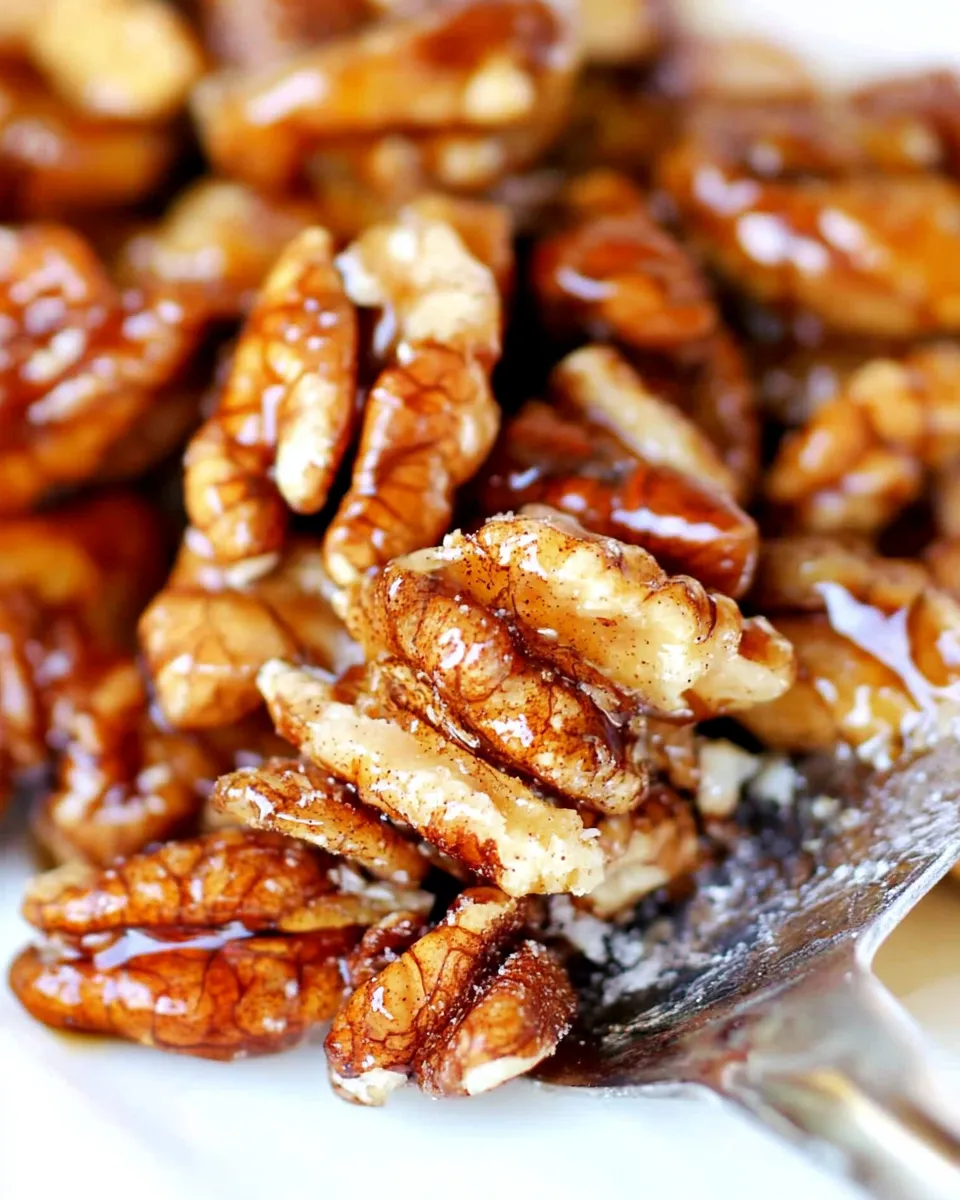 Homemade Perfect 5 Minute Glazed Nuts photo