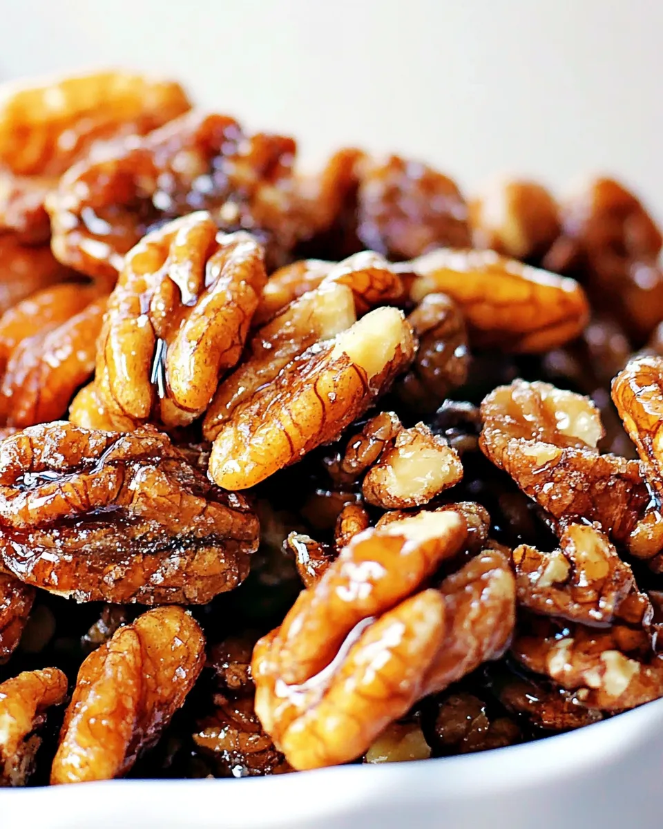 Easy Perfect 5 Minute Glazed Nuts image