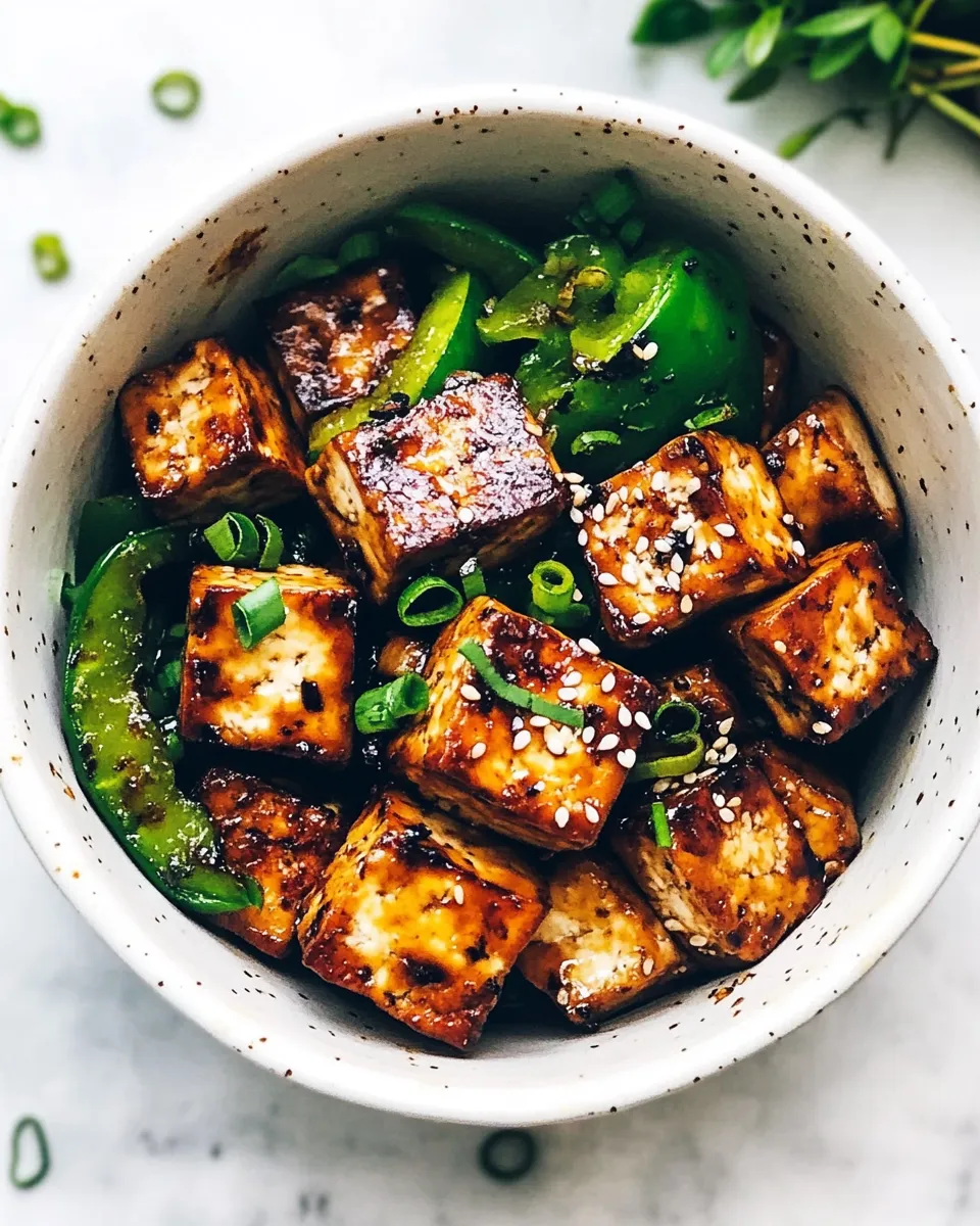 Delicious Perfect Air Fryer Tofu image
