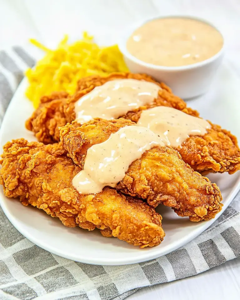 Homemade Perfect Copycat Outback Bloomin Fried Chicken with Signature Bloomin Sauce photo