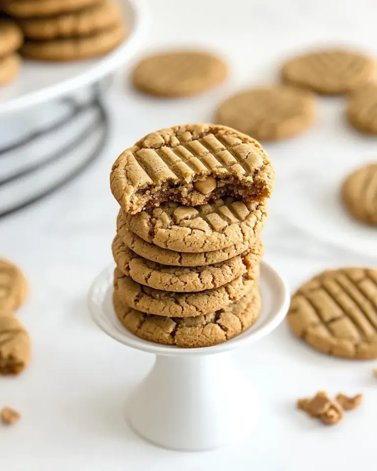 Homemade Perfect Peanut Butter Cookies Recipe photo