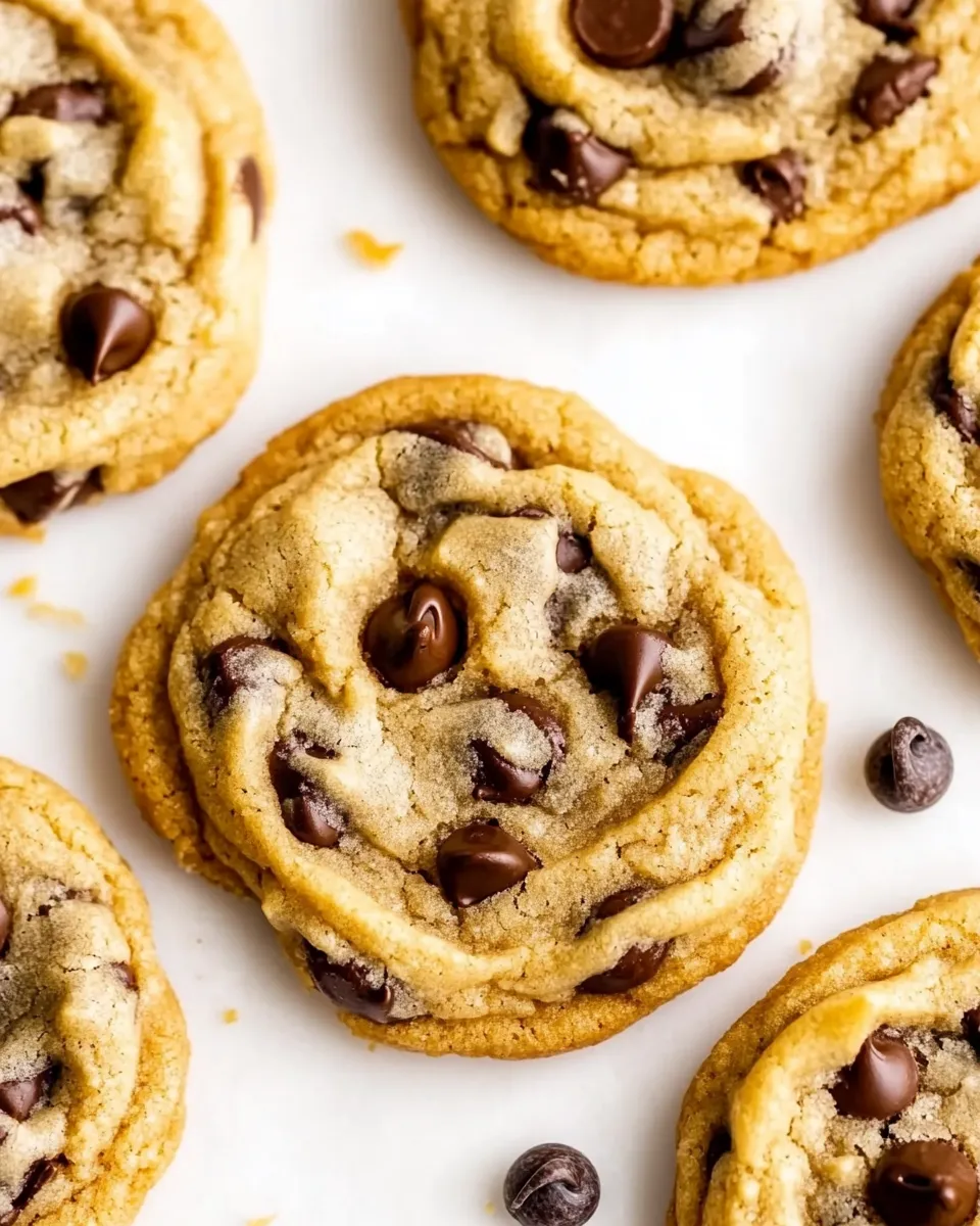Homemade Perfect Vegan Chocolate Chip Cookies photo