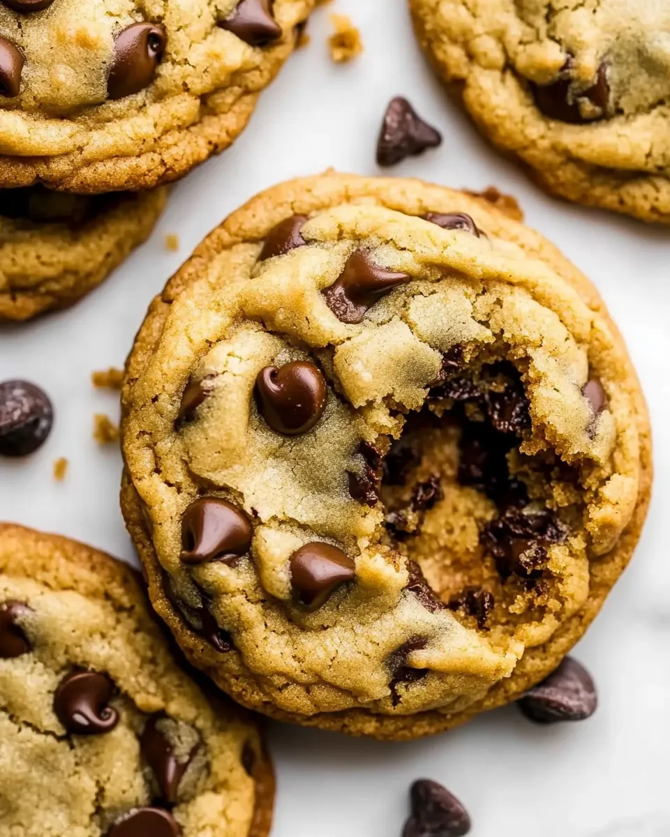 Classic Perfect Vegan Chocolate Chip Cookies shot