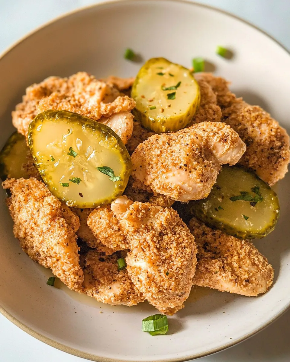 Homemade Pickle Chicken photo
