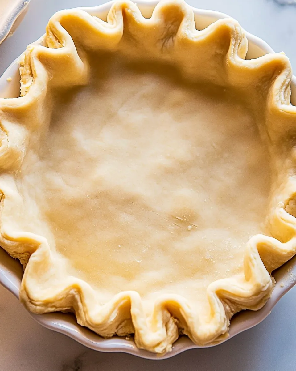 Easy Pie Crust Recipe shot