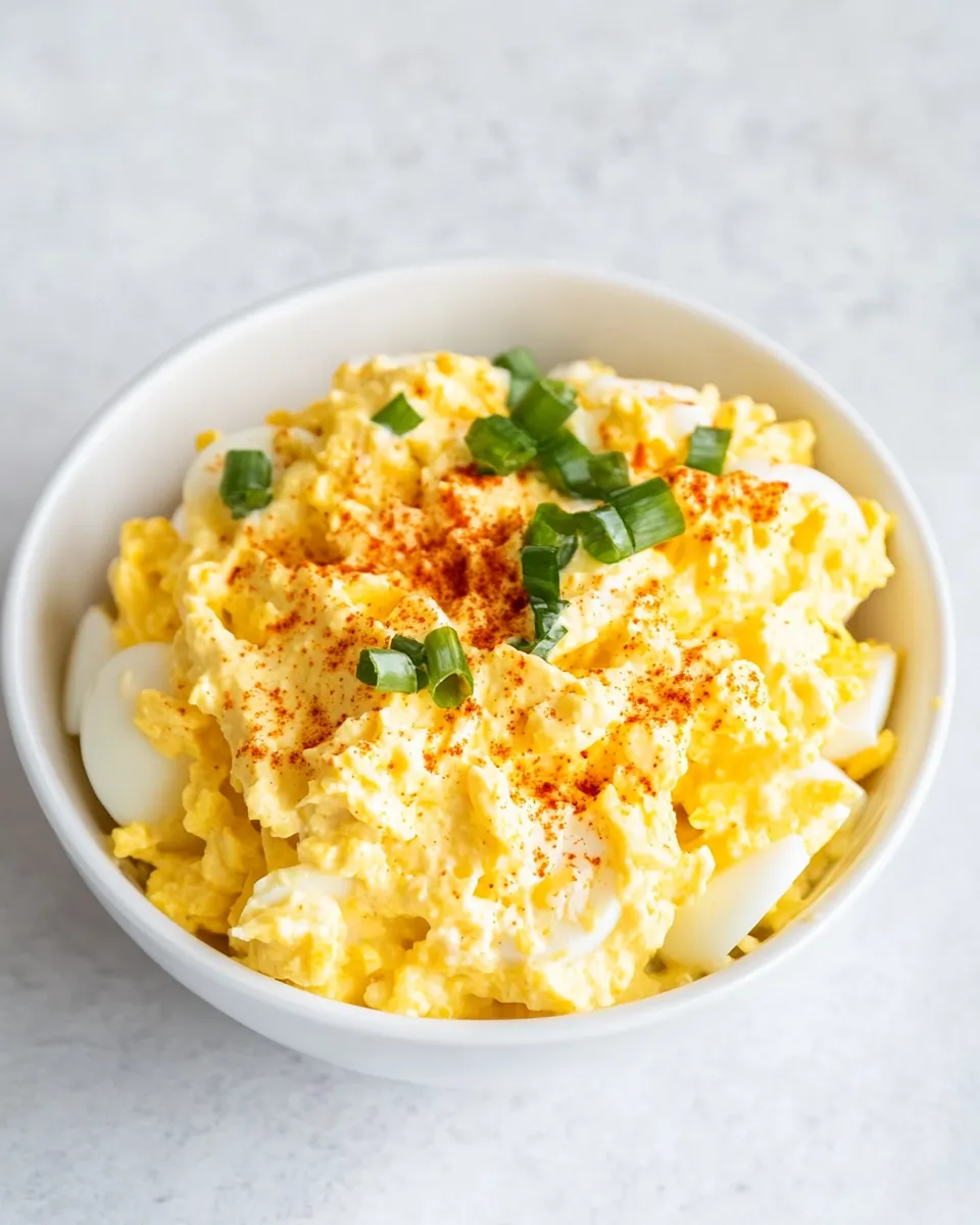 Homemade Pimento Cheese Egg Salad photo