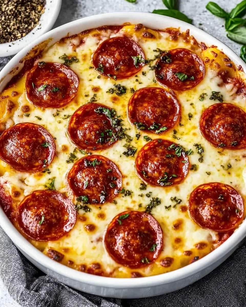 Delicious Pizza Bowl dish photo
