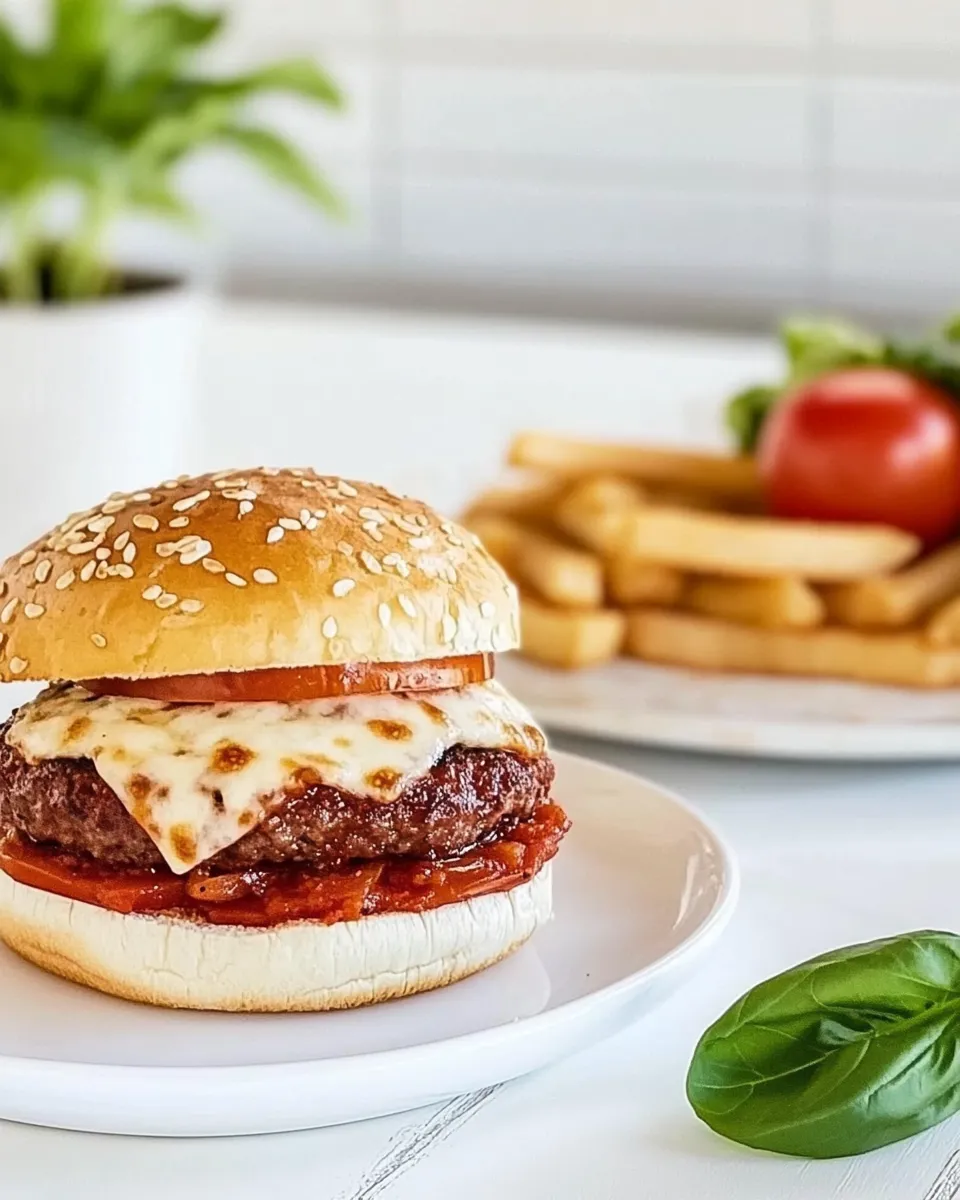 Classic Pizza Burger image