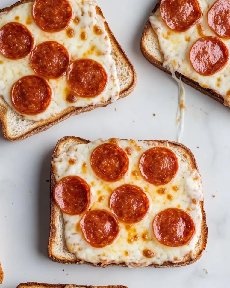 Homemade Pizza Toast photo