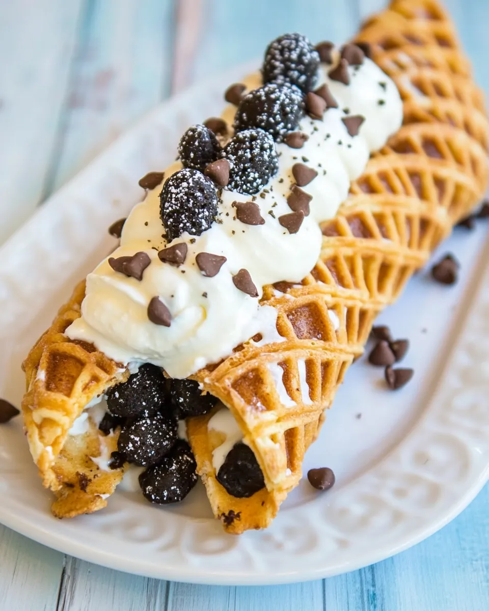 Classic Pizzelle Cannoli image